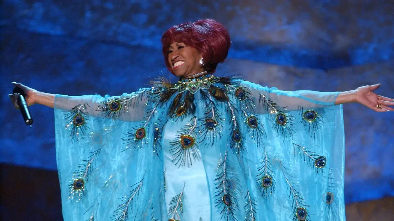 En la foto: Celia Cruz